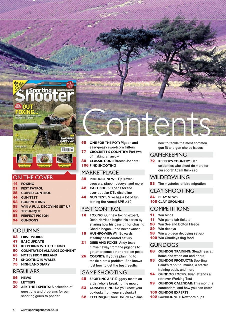 Sporting Gun Preview Pages