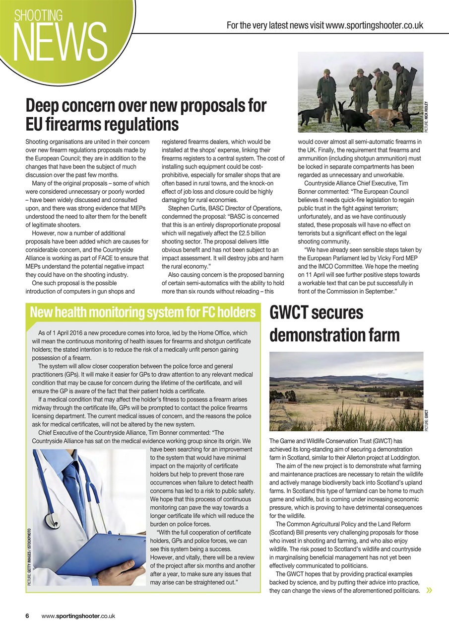 Sporting Gun Preview Pages