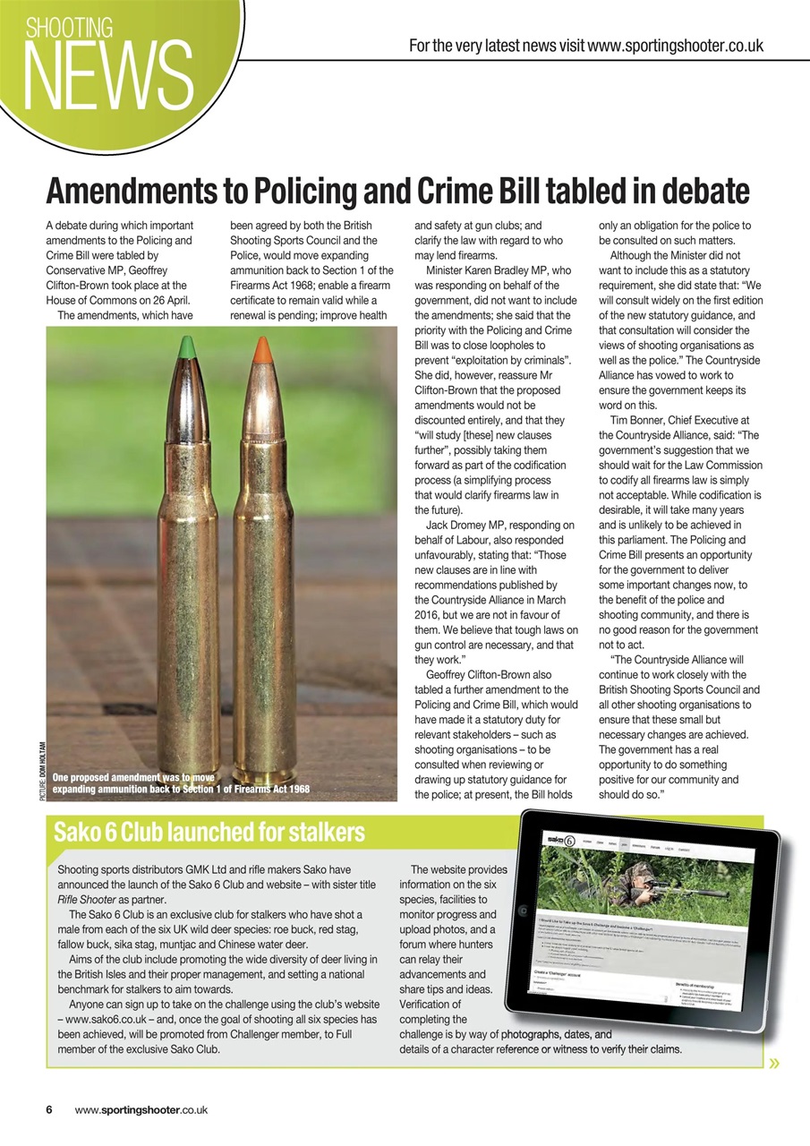 Sporting Gun Preview Pages