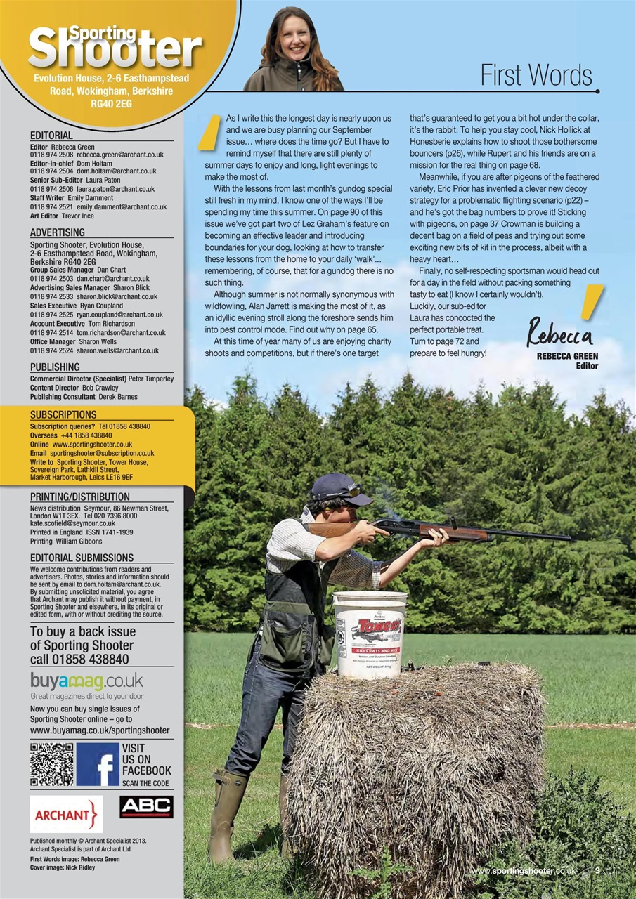 Sporting Gun Preview Pages
