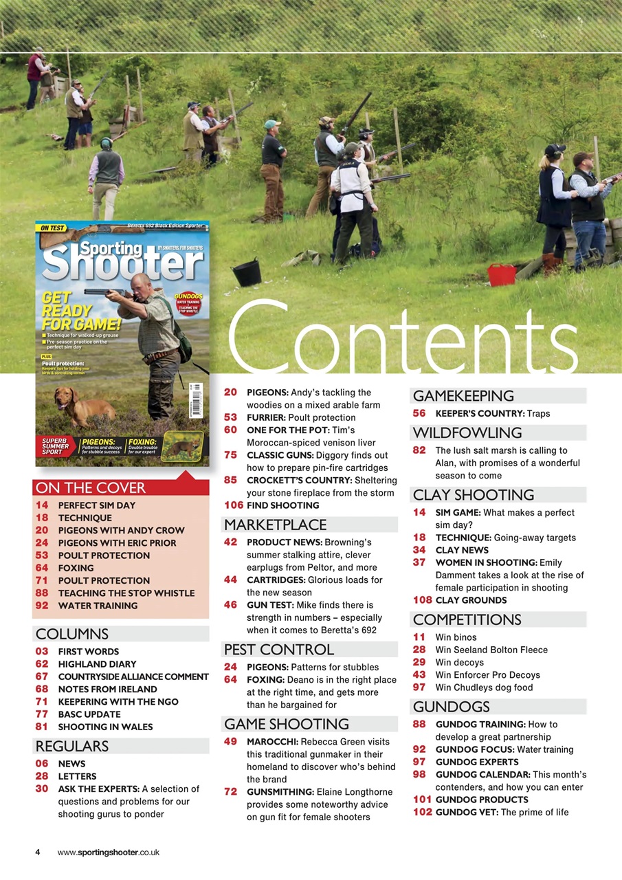 Sporting Gun Preview Pages