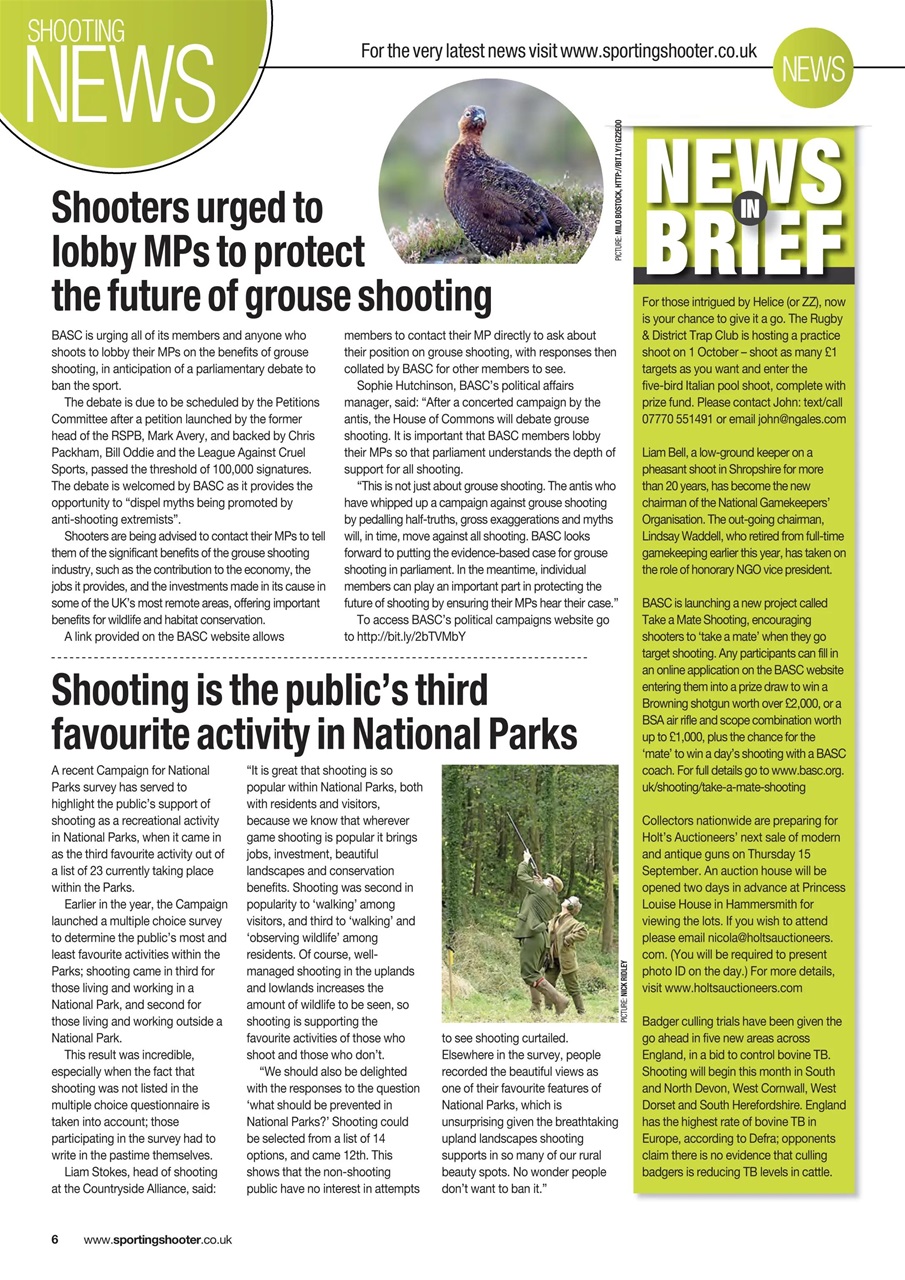 Sporting Gun Preview Pages