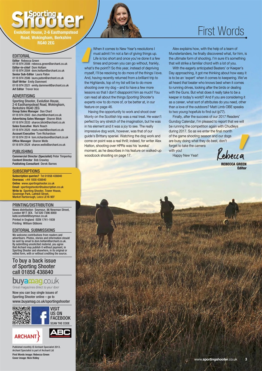 Sporting Gun Preview Pages