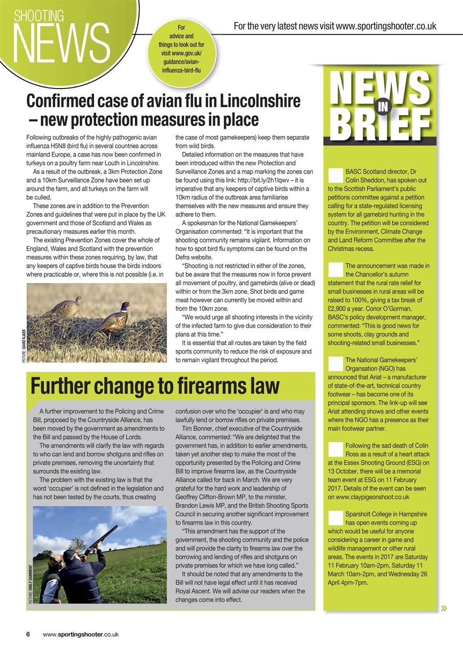 Sporting Gun Preview Pages