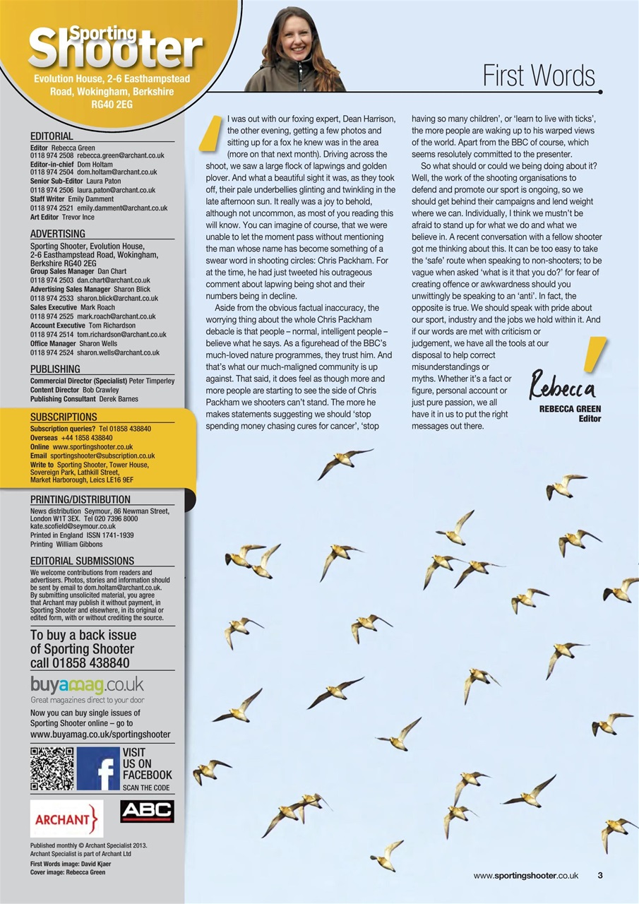 Sporting Gun Preview Pages