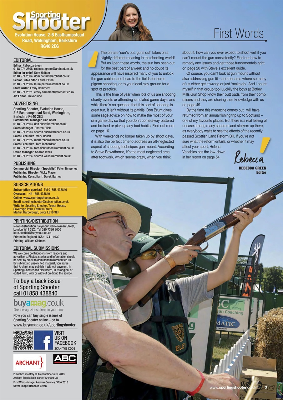 Sporting Gun Preview Pages