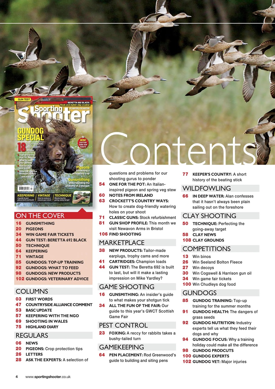 Sporting Gun Preview Pages