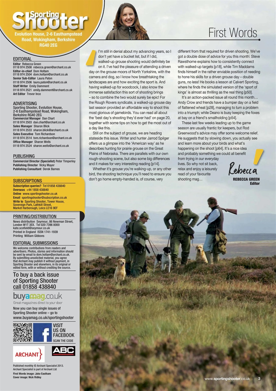 Sporting Gun Preview Pages