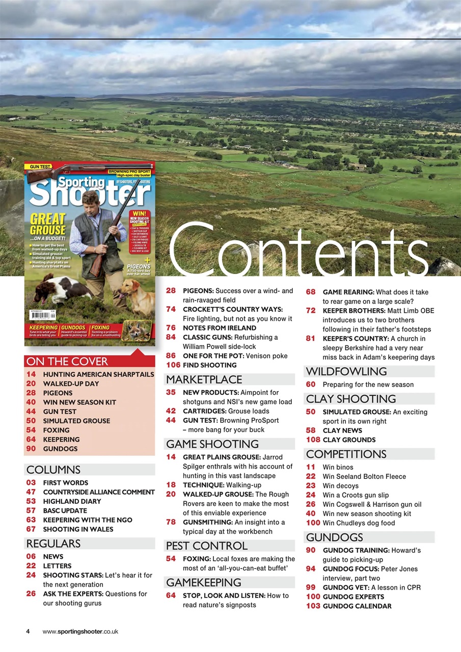 Sporting Gun Preview Pages