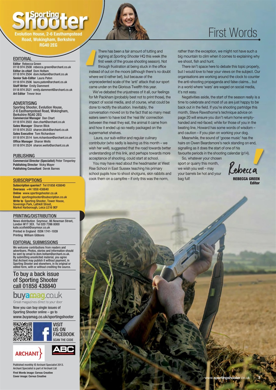 Sporting Gun Preview Pages