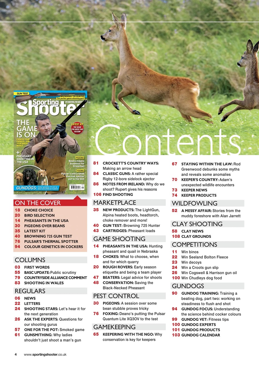 Sporting Gun Preview Pages