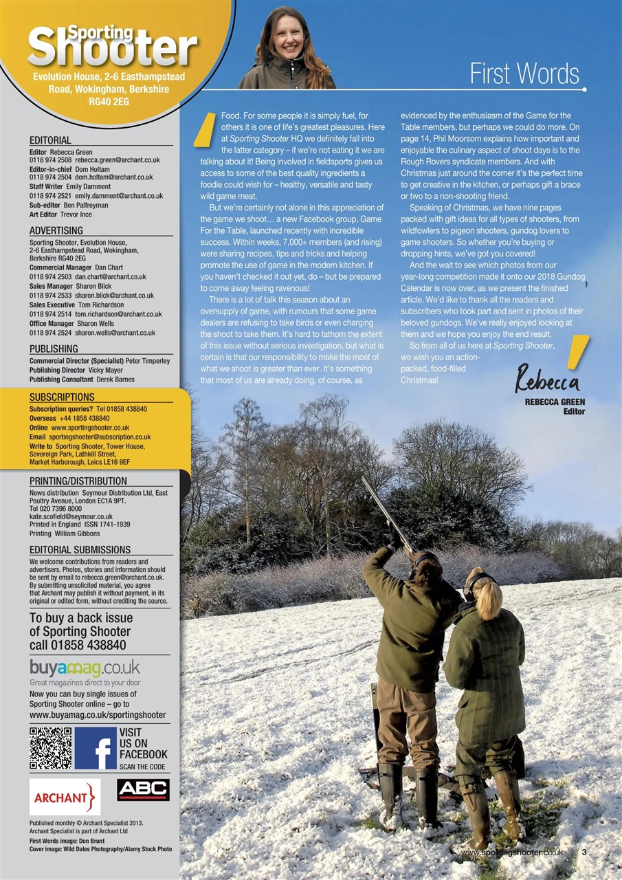 Sporting Gun Preview Pages