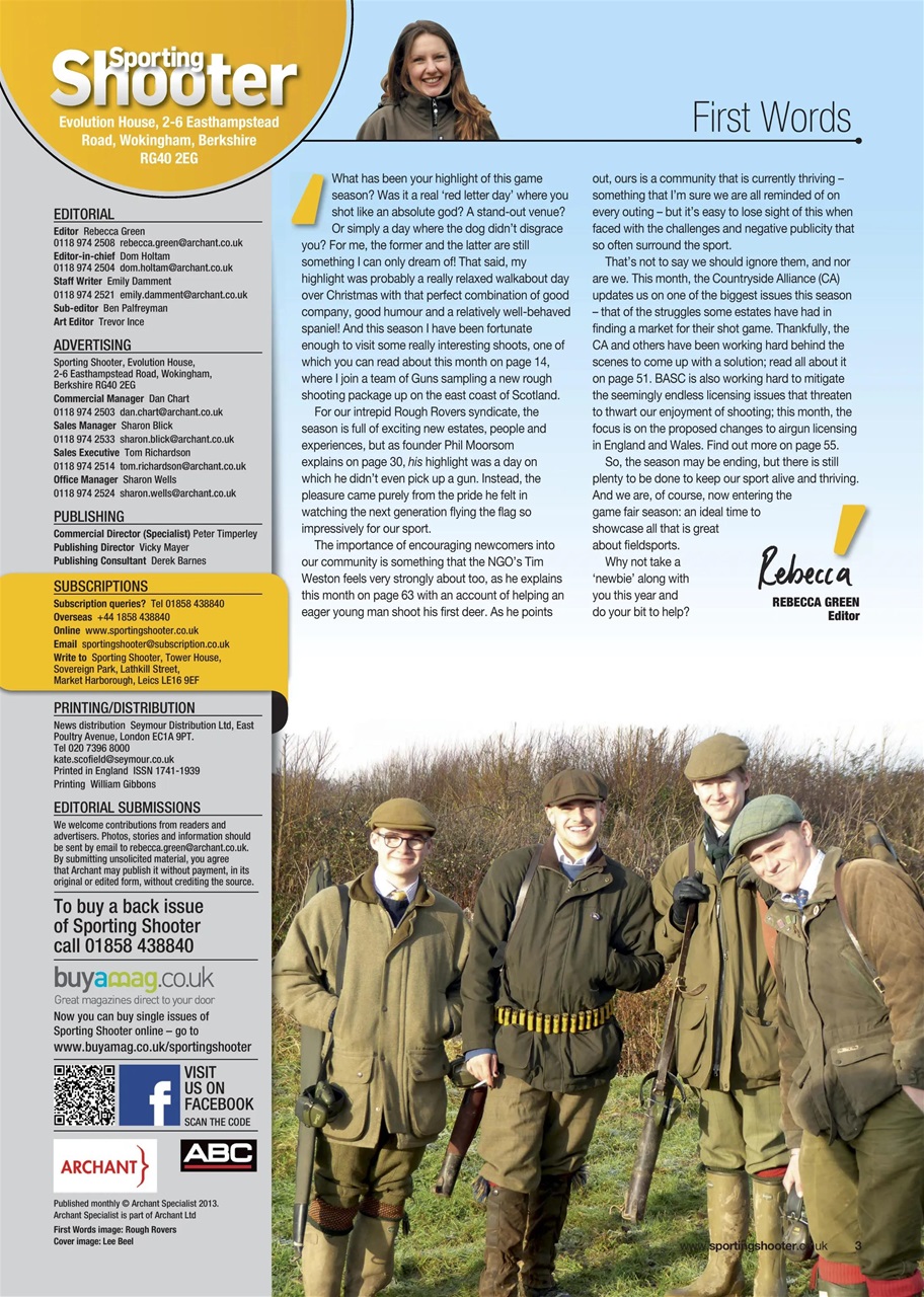 Sporting Gun Preview Pages