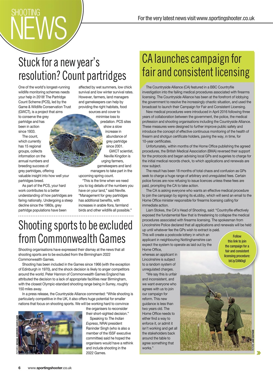 Sporting Gun Preview Pages