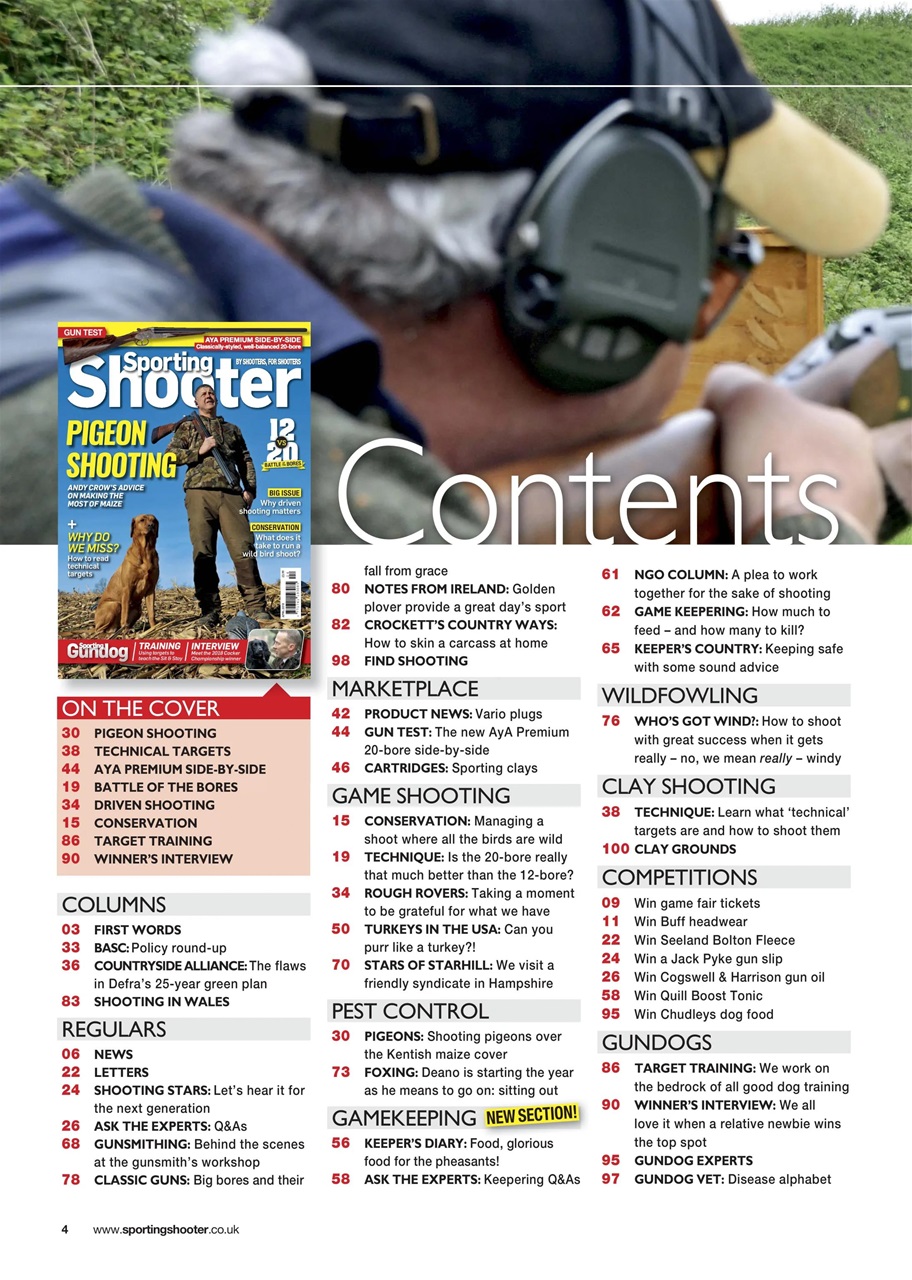 Sporting Gun Preview Pages