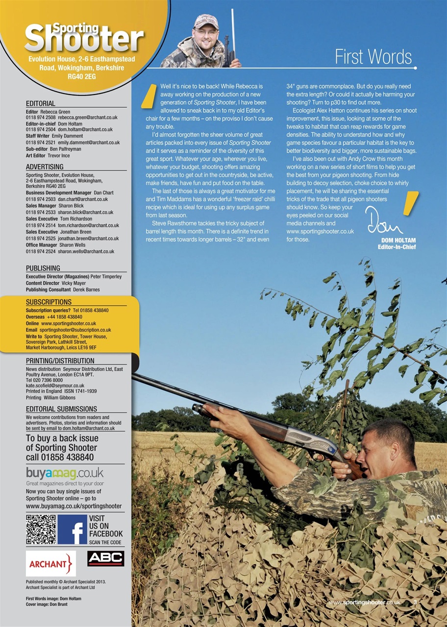 Sporting Gun Preview Pages