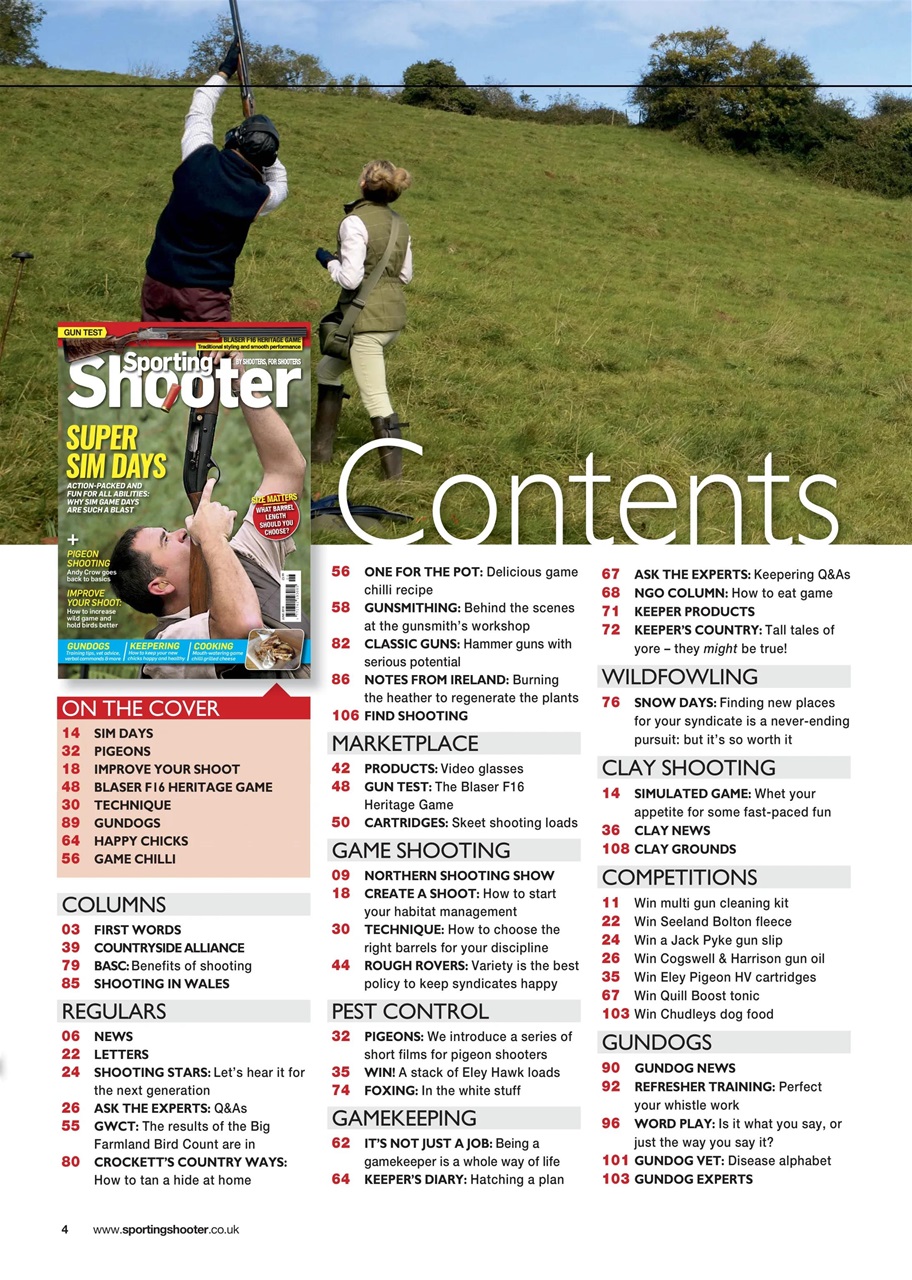 Sporting Gun Preview Pages