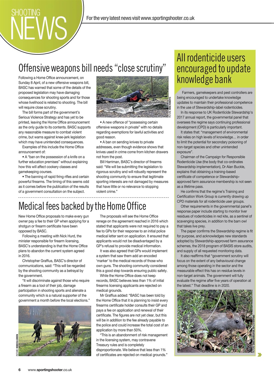 Sporting Gun Preview Pages