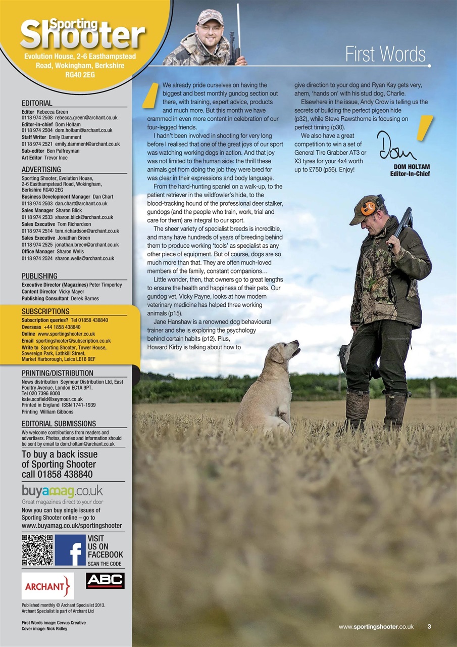 Sporting Gun Preview Pages