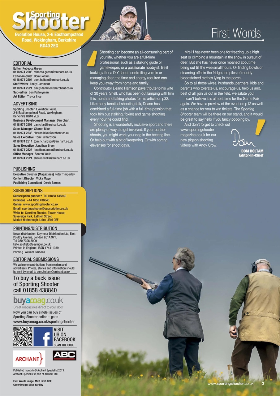 Sporting Gun Preview Pages