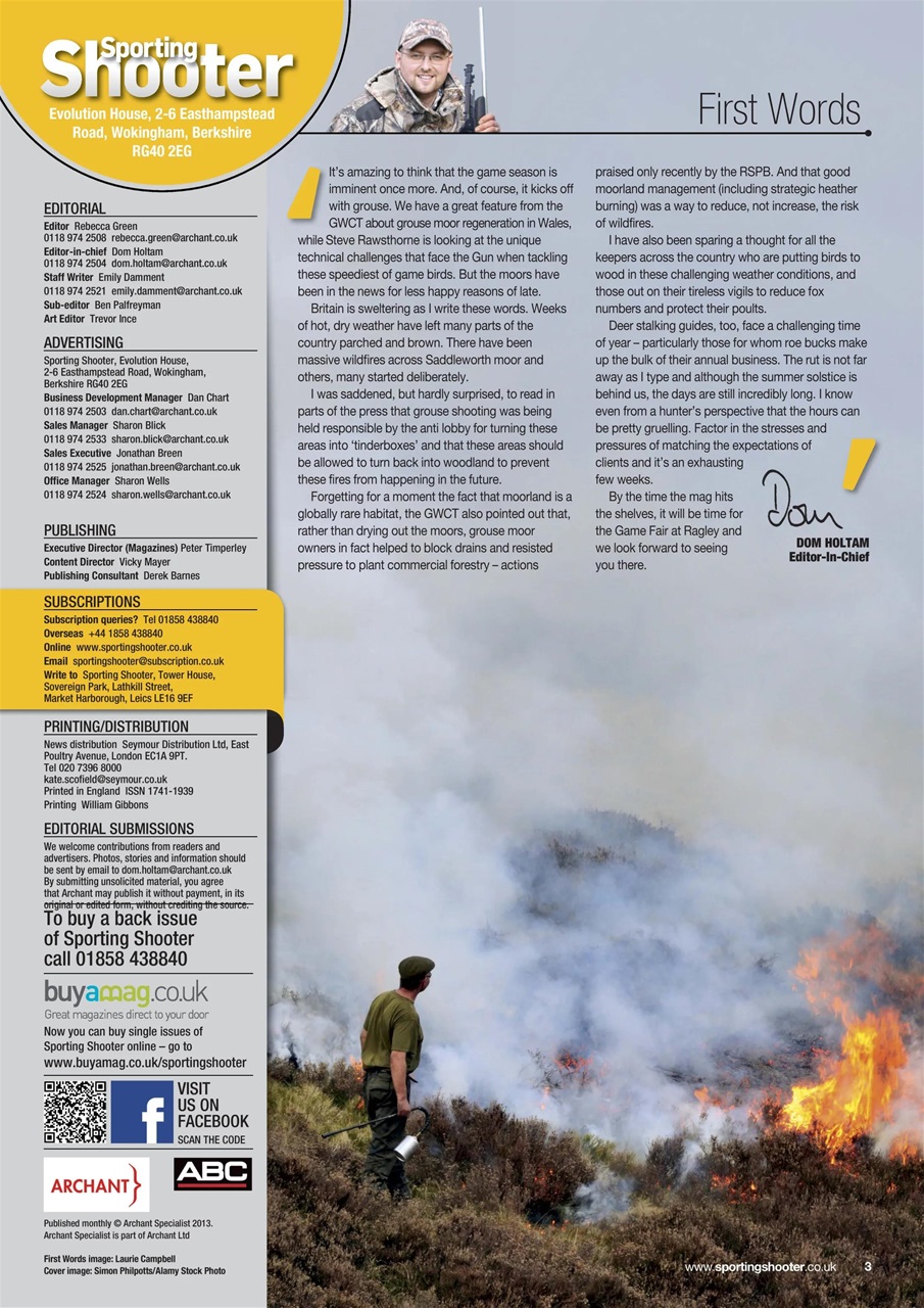 Sporting Gun Preview Pages