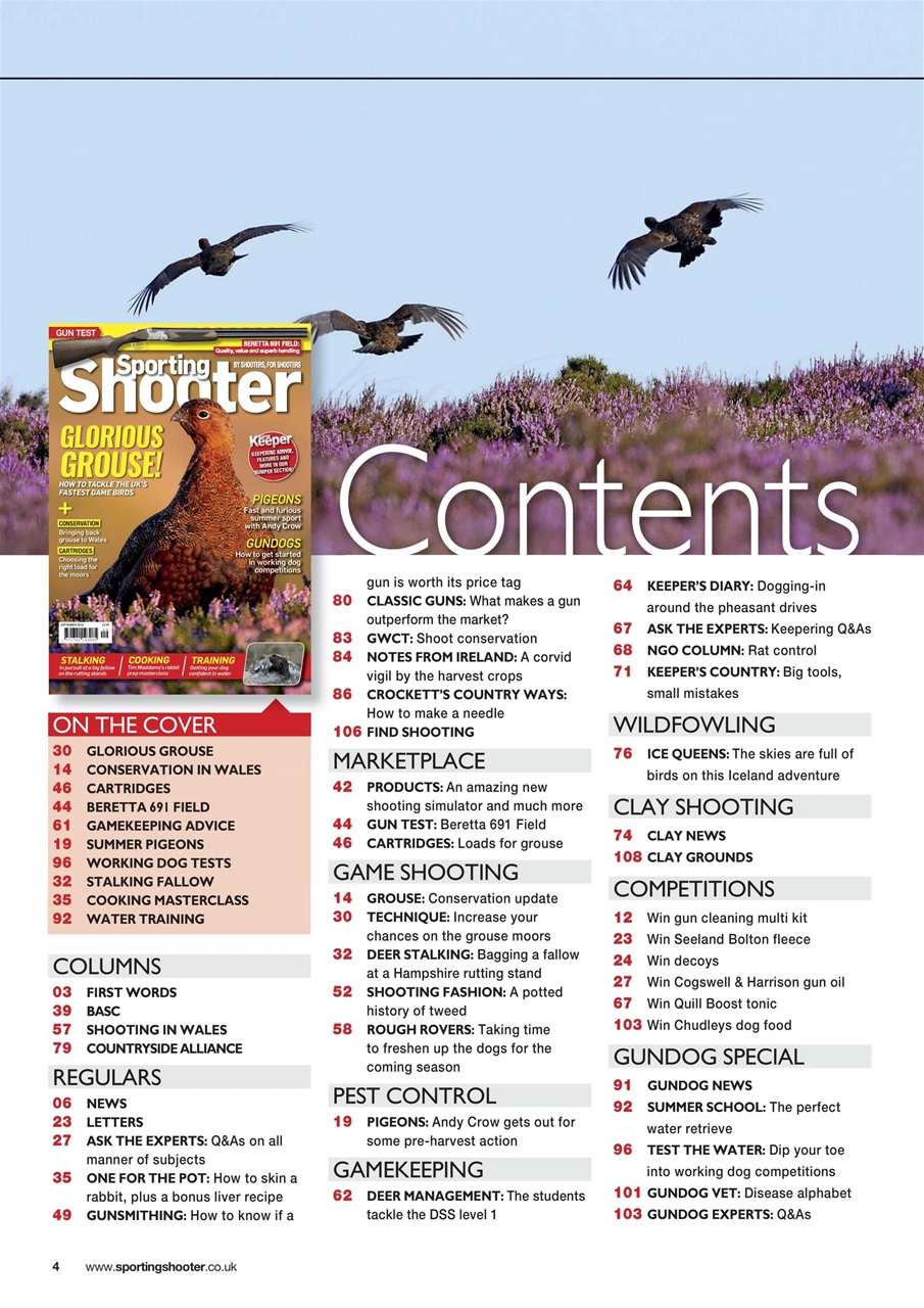 Sporting Gun Preview Pages