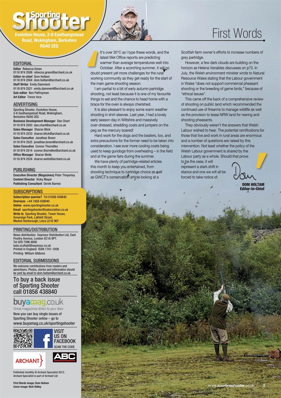 Sporting Gun Preview Pages