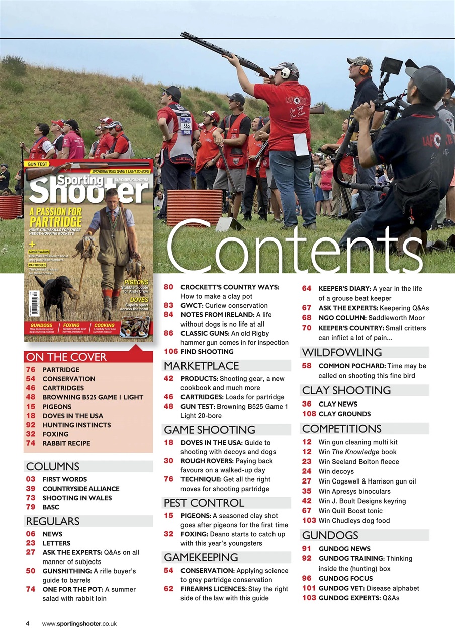 Sporting Gun Preview Pages