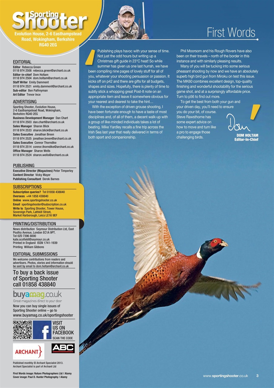 Sporting Gun Preview Pages