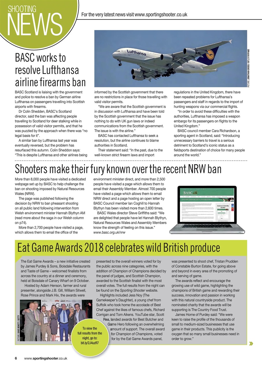 Sporting Gun Preview Pages