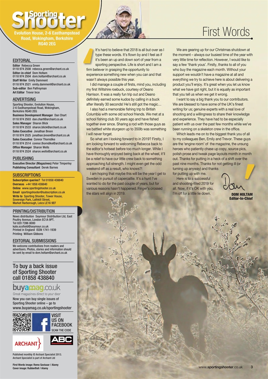 Sporting Gun Preview Pages