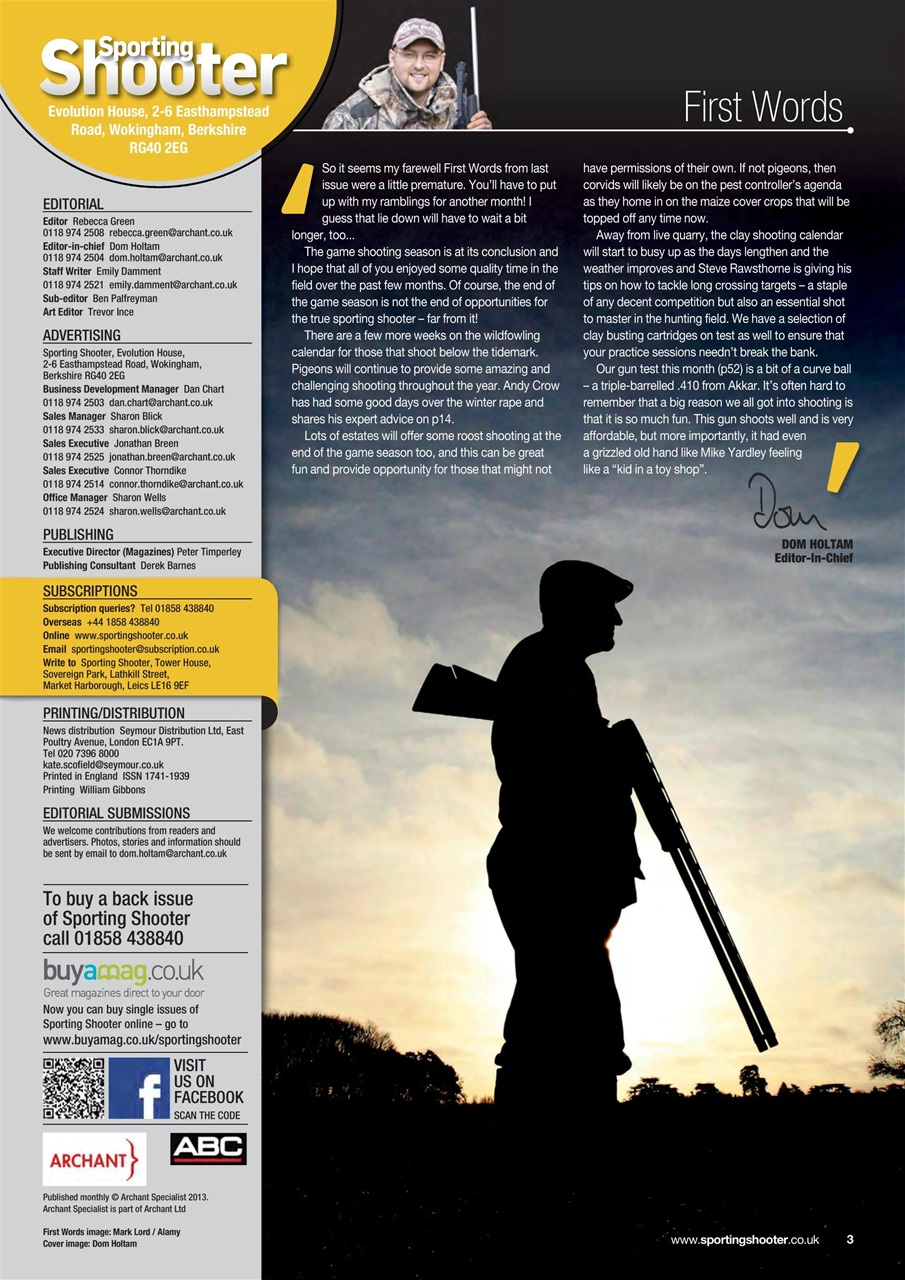 Sporting Gun Preview Pages