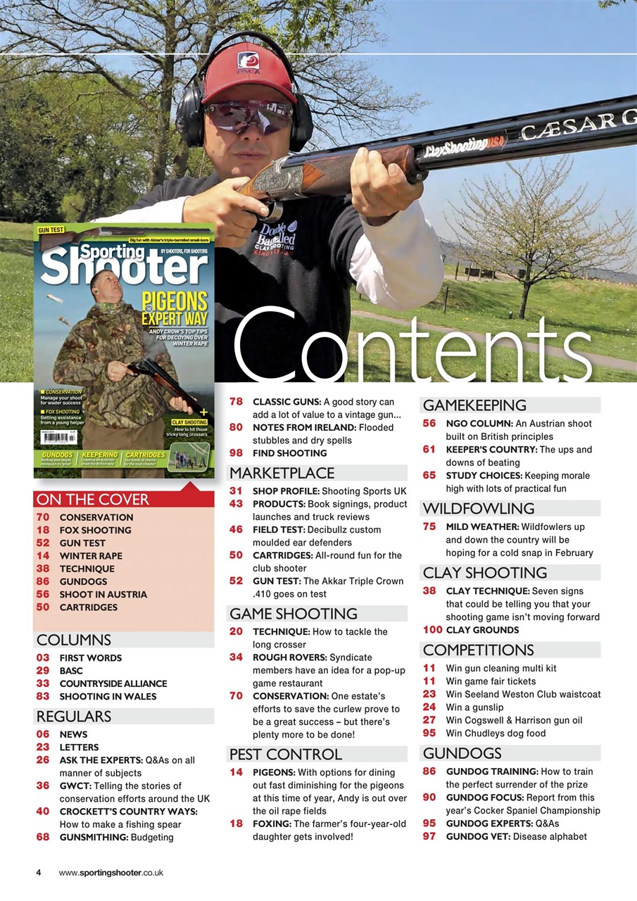 Sporting Gun Preview Pages