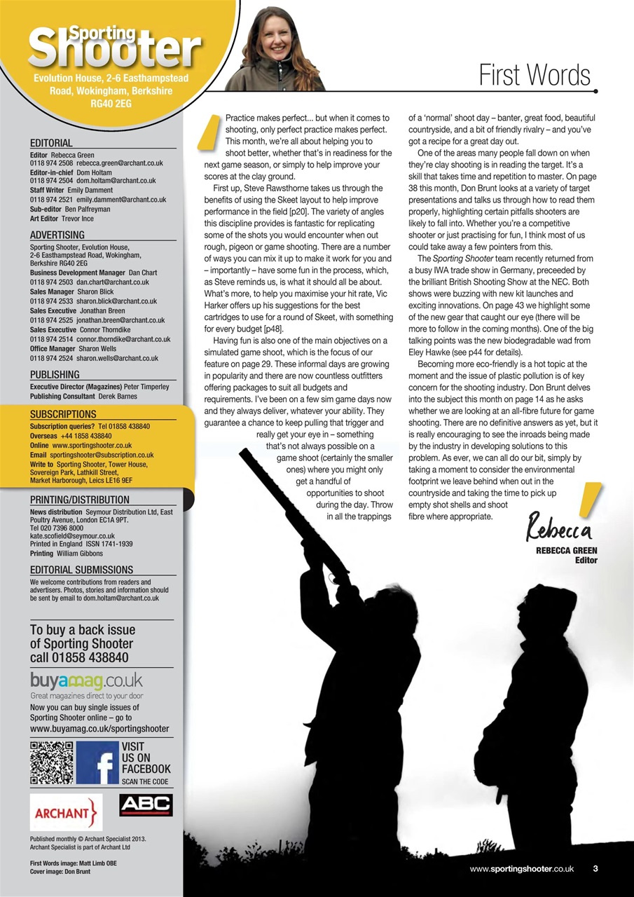 Sporting Gun Preview Pages