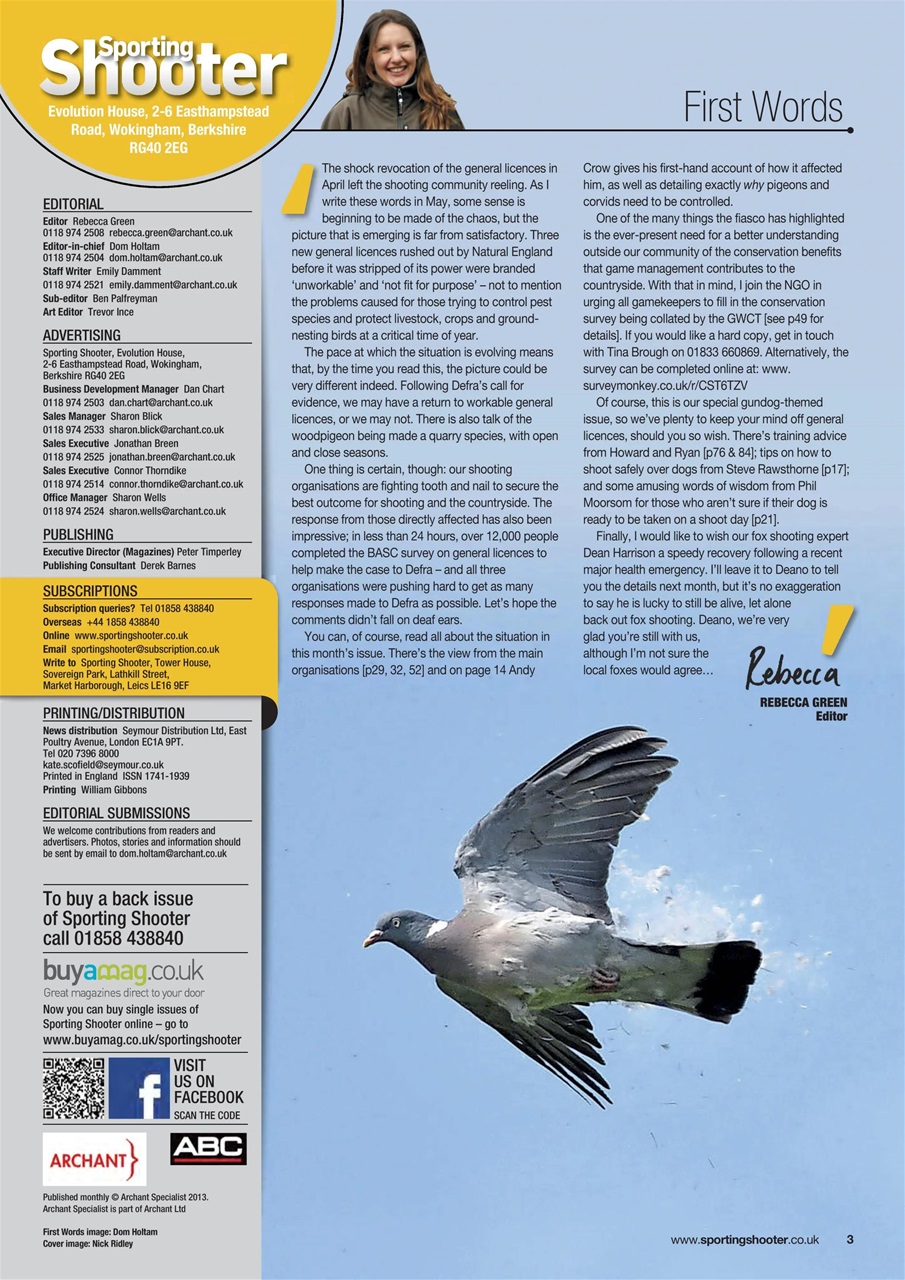 Sporting Gun Preview Pages