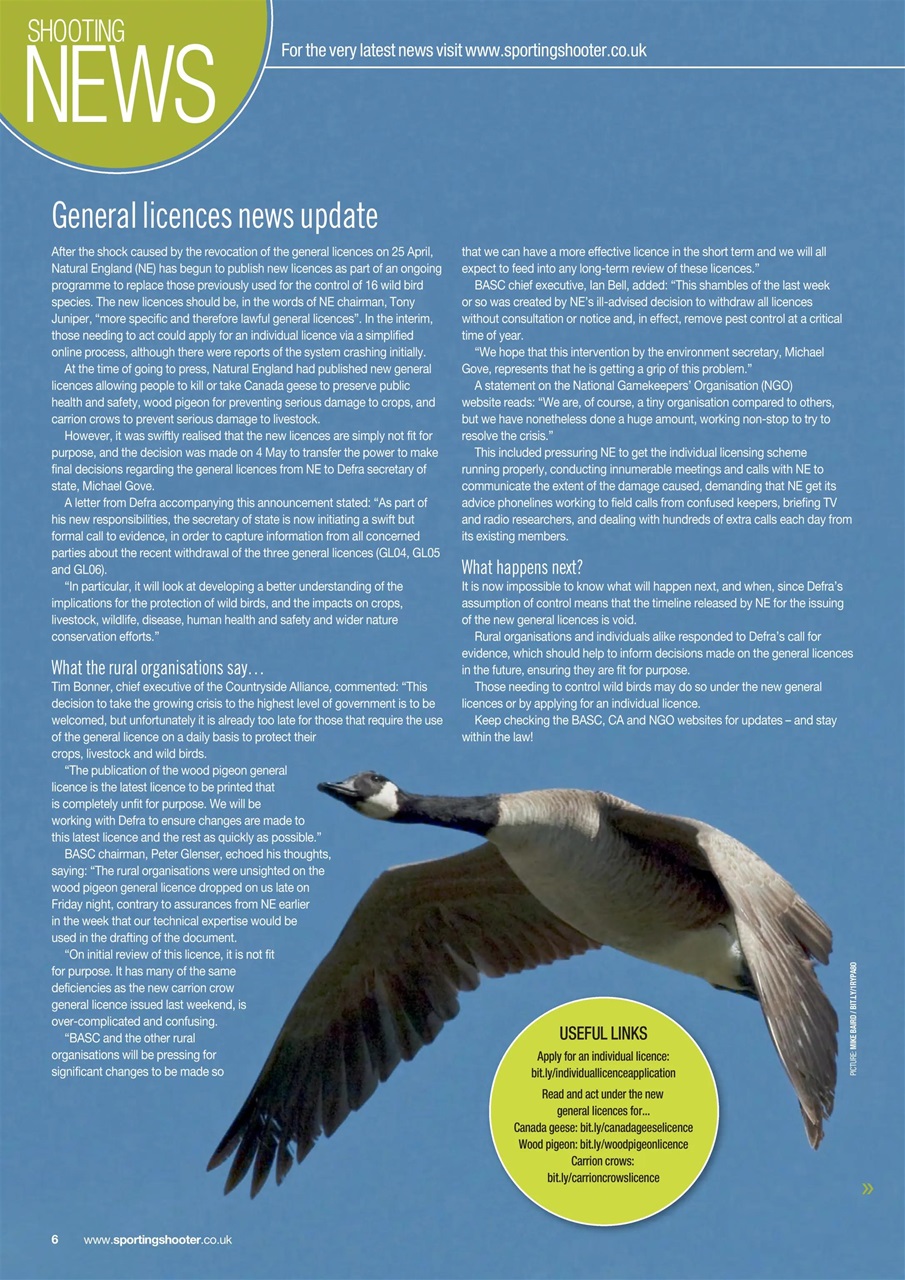 Sporting Gun Preview Pages
