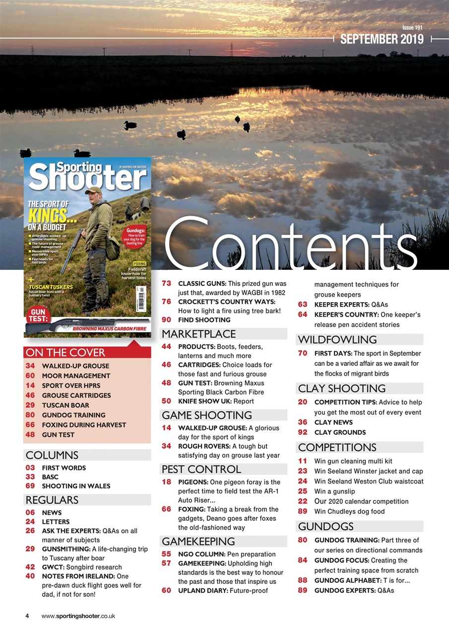 Sporting Gun Preview Pages
