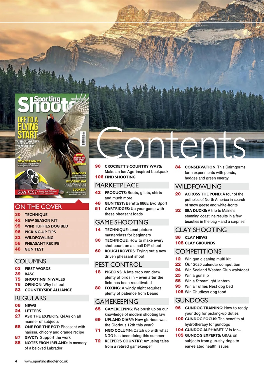 Sporting Gun Preview Pages