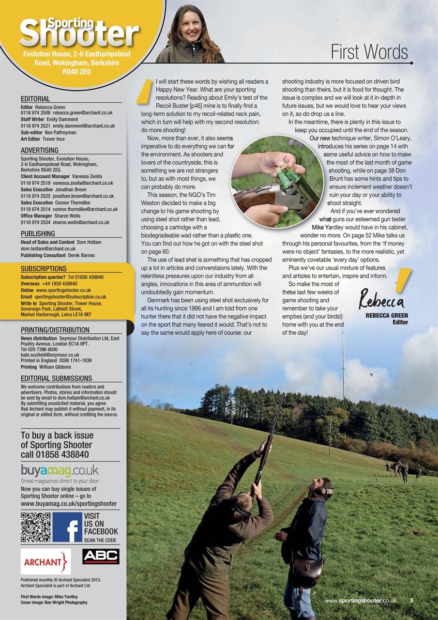 Sporting Gun Preview Pages