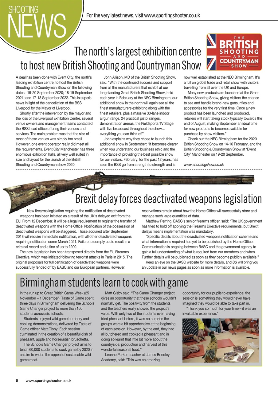 Sporting Gun Preview Pages