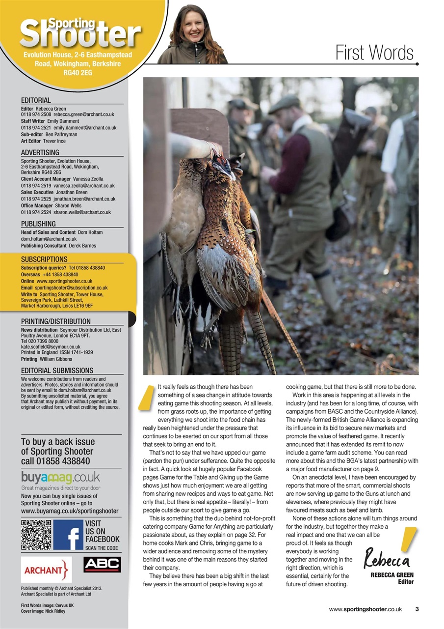 Sporting Gun Preview Pages