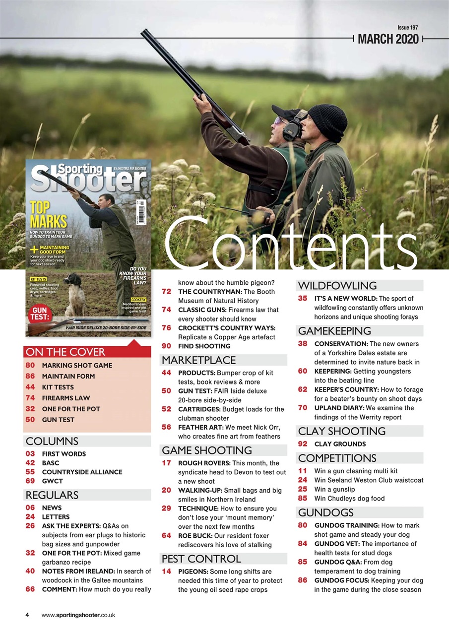 Sporting Gun Preview Pages