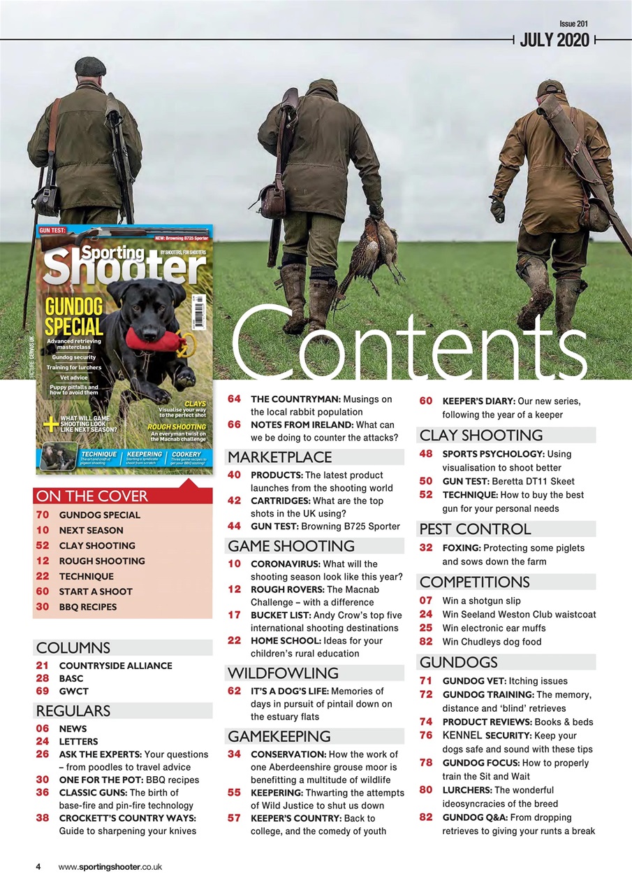 Sporting Gun Preview Pages