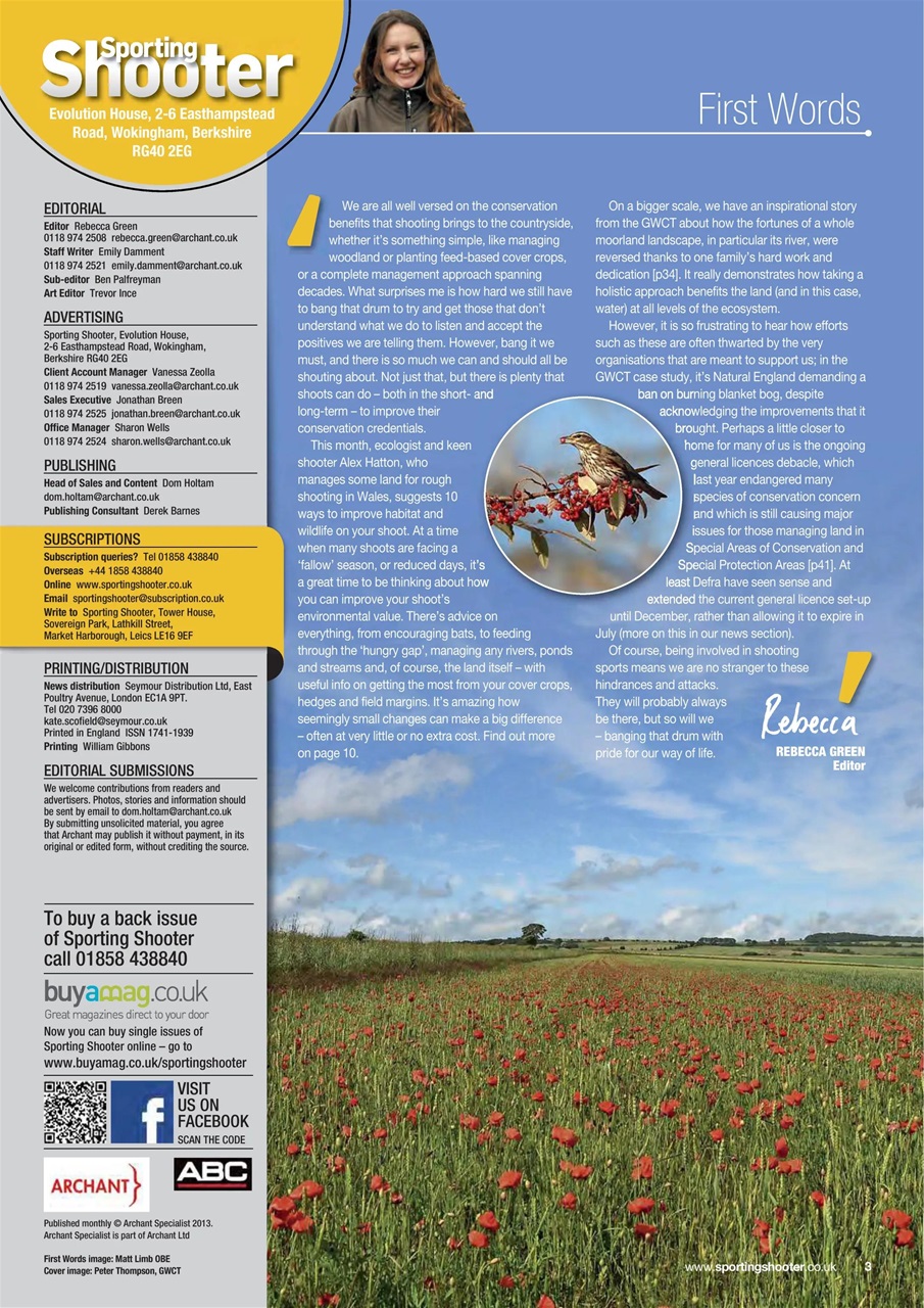 Sporting Gun Preview Pages