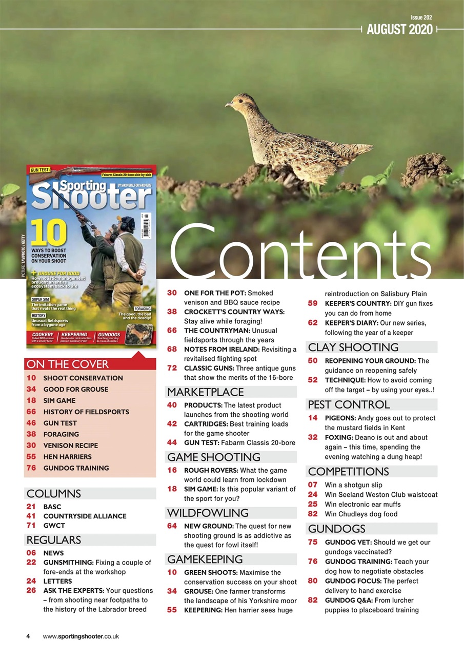 Sporting Gun Preview Pages