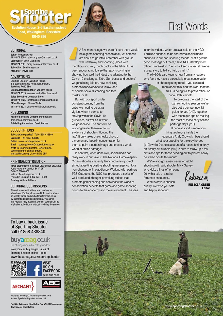 Sporting Gun Preview Pages