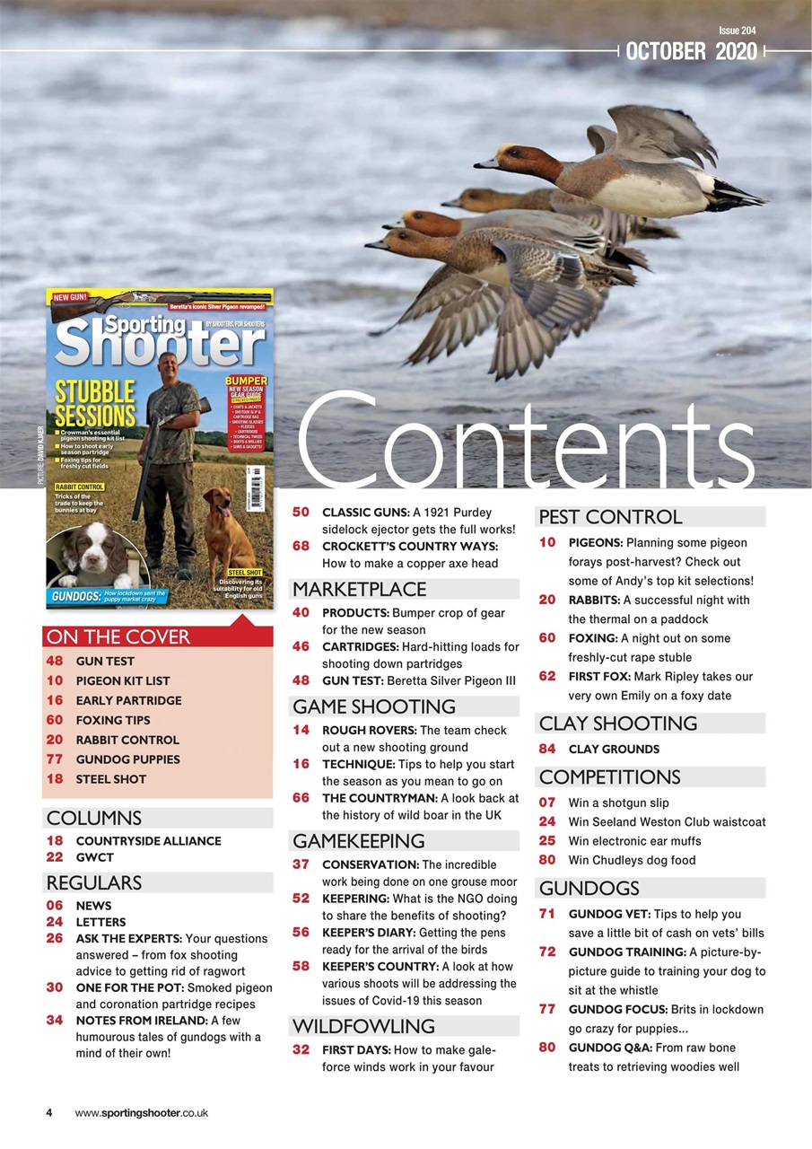 Sporting Gun Preview Pages