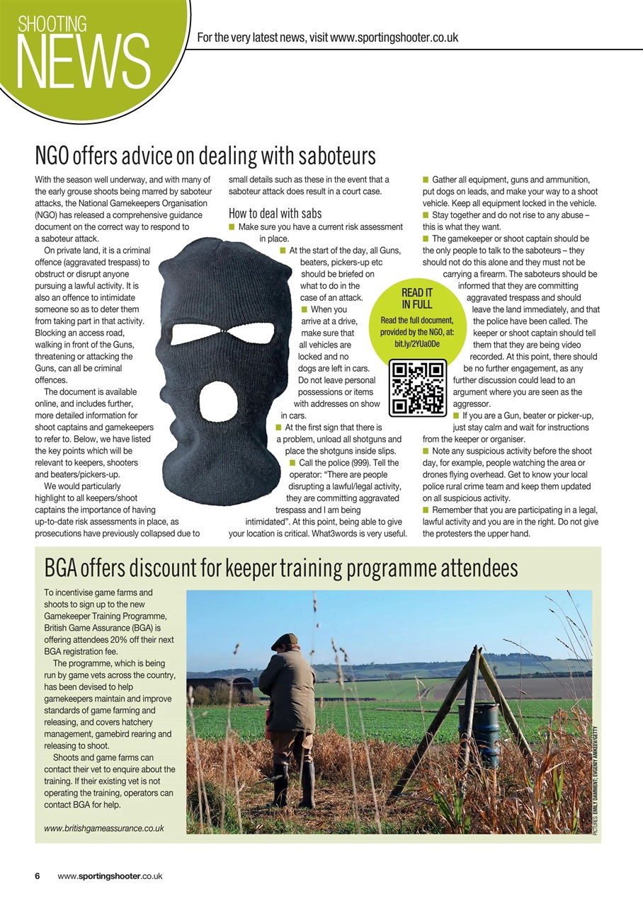 Sporting Gun Preview Pages