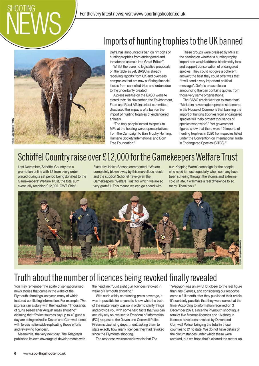 Sporting Gun Preview Pages