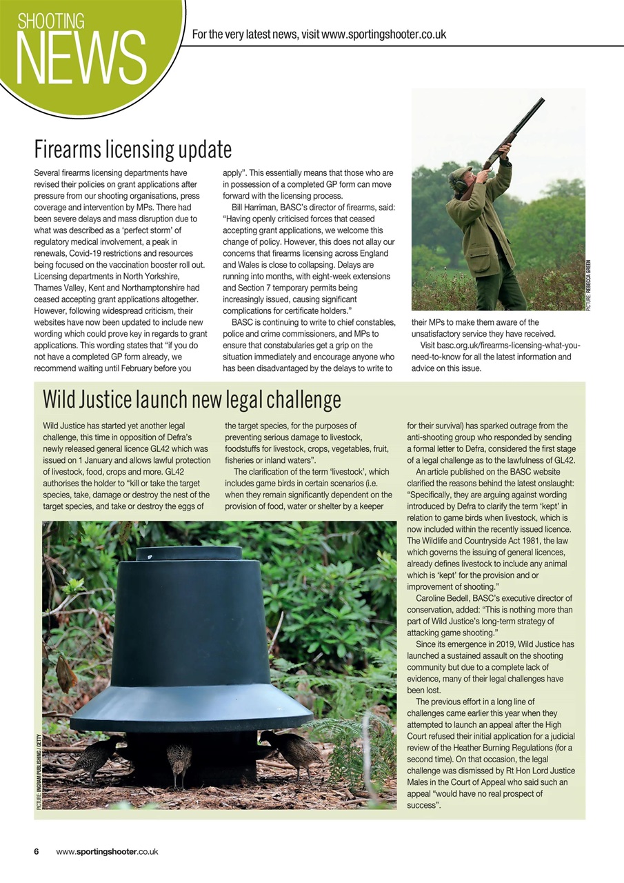 Sporting Gun Preview Pages